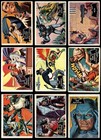 1966 Topps Batman Black Bat Almost Complete Set 3 5 - Vg  7410480