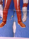 Vintage 1970   s Japanese Ultraman  Poster 28 5    X 20   