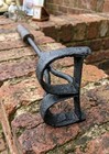 Antique Hand Forged Branding Iron Letter B Vintage Cattle Brand Primitive Decor