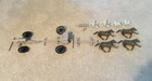 Marx Reissue American Civil War Confederate Caisson   Cannon Gun   4 Crew 54mm