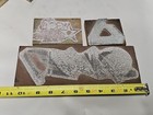Lot Of 12 Vintage Letterpress Printing Press Wood Block Stamp Cast Aluminum C2