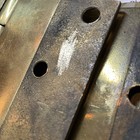Vintage Solid Brass Door Hinge With Ball Tips     4    Victorian Style
