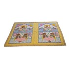 Vintage Teddy Bear Quilt Baby Blanket Nursery Decor Crib Bedding 66x46