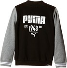 Puma Boys Jacket Style Athleticaseball Jacket  Black  128 Faulty