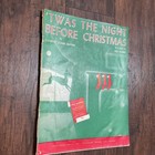 Vintage 1942  twas The Night Before Christmas Sheet Music Ken Darby Fred Waring