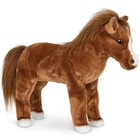 Bearington Blaze Plush Horse Stuffed Animal - 13 5  Realistic Stuffed Horses 