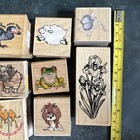 Vintage Rubber Stamps Misc Lot