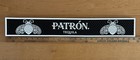 Patron Tequila Rubber Rail Runner Spill Bar Mat Skinny Coaster   new  