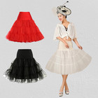 1950 S Petticoat Skirt Women Underskirt Crinoline Slips Tutu Skirt Dress New