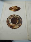 Antique Litho American Indian Prints  2   vase With Figures Birds From Sikyatri 