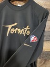 Nike Toronto Raptors Nba Authentic Team Issued Shirt Size L-tall Long Sleeve