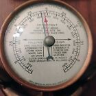 Vintage 6    Swift   Anderson Nautical Brass  Ships Anchor Barometer