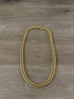 10mm Miami Cuban Link 24  Gold Plated   new   Chain Necklace