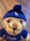 Ralph Lauren Holiday Polo Teddy Bear Blue Sweater Beanie Hat 9  Plush Horse 
