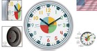 Colorful Kids Analog Clock For Learning Time