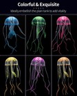 6 Pcs Glowing Jellyfish Aquarium Decorations Fish Tank Ornaments