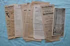 1890 s-1900 s Early Theatre Broadsides - 75  Pieces - Great Lot - K 3327