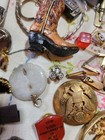Vintage Junk Drawer Lot Estate Finds Pins Coins Jewelry Ephemera Mixed