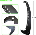 Manual Pole Saw Blade For Tree Trimming  Three Face Grinding  Original Saw Blade