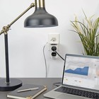 Tripp Lite Isobar 2 Outlet Surge Protector Power Strip  Direct Plug In  Metal 