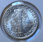 1944-d   Mercury Dime   Choice gem Bu   Brilliant Unc    Ms   Full Bands
