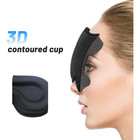 Blackout Sleep Eye Mask 3d Contoured Adjustable Travel Blindfold Men Women