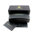 New Vercase Authentic Eyeglasses Glasses Black Box  Case  Sealed Cloth Documents