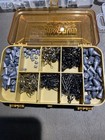 Assorted Fishing Jig Heads  Hooks  Sinkers  And Swivels