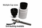 Cone Shaped 1 375x24 - 1 4375x20 - 1 275x24 - 1 3125x24 Cup Drilling Jig