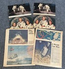 Vtg Apollo Moon Landing Newspaper Sections Apollo 11 Apollo 8 Chicago Tribune