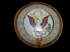 U s Military United States Army Round 4  X 4   Embroidered Patch Full Color