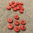 400 Red My Coke Rewards Bottle Caps With Unused Codes