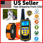 2700 Ft Remote Dog Shock Training Collar Rechargeable Waterproof Lcd Pet Trainer