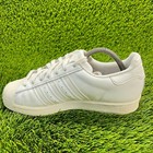 Adidas Originals Superstar Boys Size 7y White Walking Running Shoes Sneakers