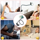 Universal Mobile Phone Gooseneck Stand Holder Flexible Bed Desk Table Clip Lot