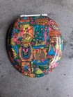 Vintage Novelty Toilet Seat With Complete Zodiac Representation