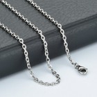 10pcs 3mm Stainless Steel  o  Shape Rolo Link Chain Necklace For Women Men