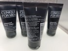 Lot Of 5 Clinique For Men Charcoal Face Wash - Travel mini  30 Ml 1 Oz Each  New
