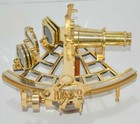 Antique Vintage Maritime Solid Brass Nautical 9  Navigation Astrolabe Sextant