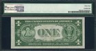 1935-a  1 Silver Certificate Fr 1608 Qc Block Pmg 64 Choice Uncirculated