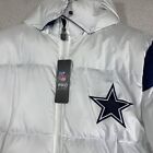 Dallas Cowboys Nfl Pro Line Women s Xxl Puffer Jacket Logo Coat Hood Zip Up New 