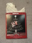 Home For The Holidays Silver Metal Christmas Tree Card   Photo Never Used