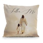 Jesus Pillow Covers 18x18  Follow Me Christian Decorations For Home  Religious 