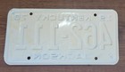 1970 Kentucky License Plate Tag   462-111  Jackson Co  - Nicer One  
