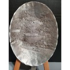 Vtg  Wendell August Forge Pewter Candle Holder Stand Handmade Pa Covered Bridge