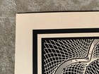 Sleep Justin Kamerer Angry Blue Limited Ed Signed numbered Screen Print Poster