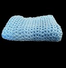Vintage Hand Knit Crochet Nursery Baby Crib Blanket Decorative Throw