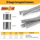 Meite Corrugated Fasteners 1 2-inch Crown 3 8  Leg Length Staples For Wood Joins