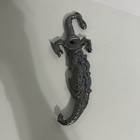 10  Collectible Fantasy Blue Dragon Dagger Knife Blade Ornate Standing Steel