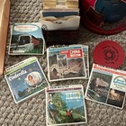 Gaf View-master Theatre In The Round Disney Viewer With Large Reel Collection